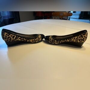 Cole Haan women’s heels size 9 animal print black brown